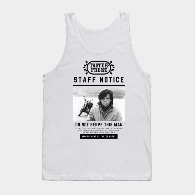 Tastee Freez Chilli Dog - Mellencamp Tank Top by Simontology